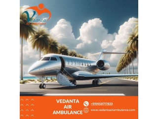 With High-tech Ventilator Setup Book Vedanta Air Ambulance Service in Gorakhpur