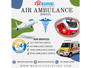 Avail of Medivic Aviation Ambulance Service in Dibrugarh with Advanced CCU Setup