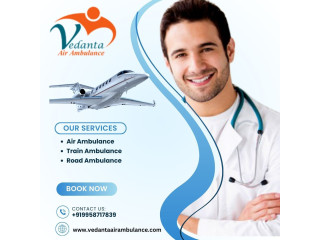 Vedanta Air Ambulance Service In Kanpur Is Expert In Delivering Medical Transportation Services